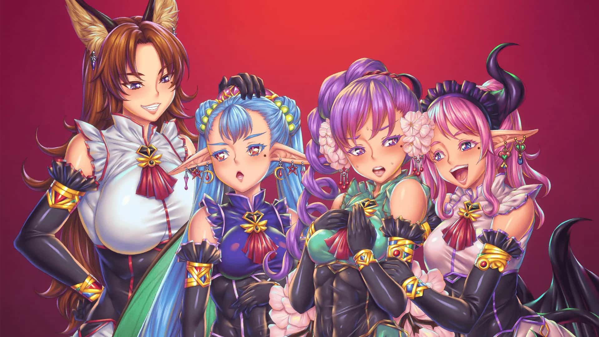 欢迎来到妖魔娼馆 高清重置版 Manor of Mystic Courtesans全息投影